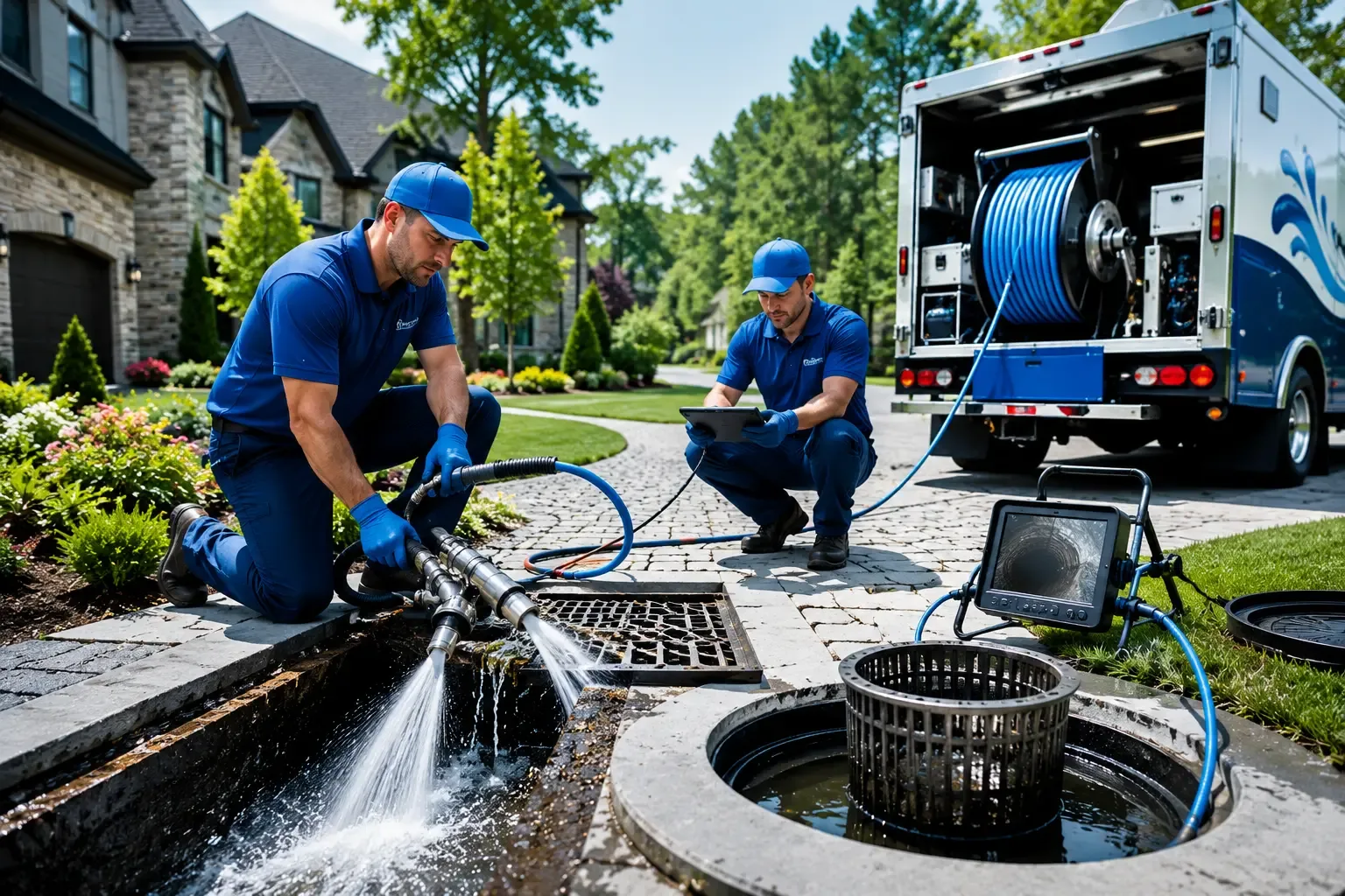 Local outdoor drain cleaning professionals in Grand Tower, IL